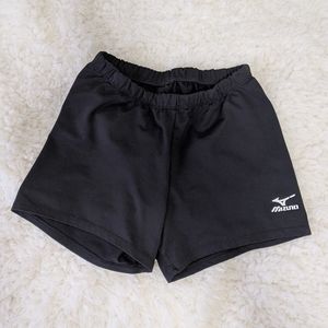 Mizuno Black Volleyball Spandex Shorts